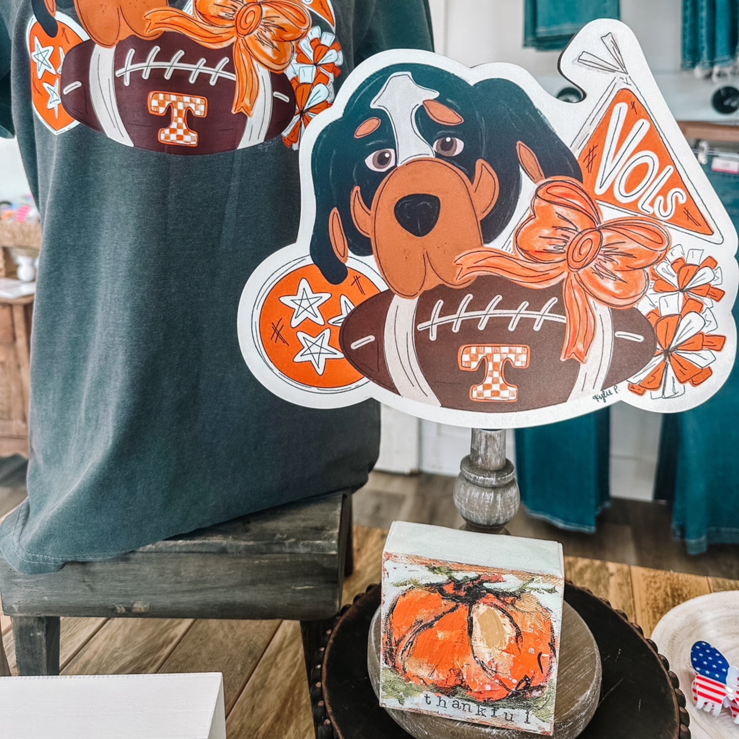 Smokey'S Doodle Gameday Topper