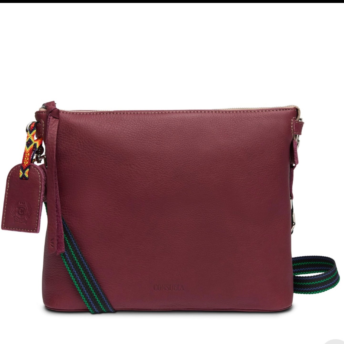 Downtown Crossbody, Plum