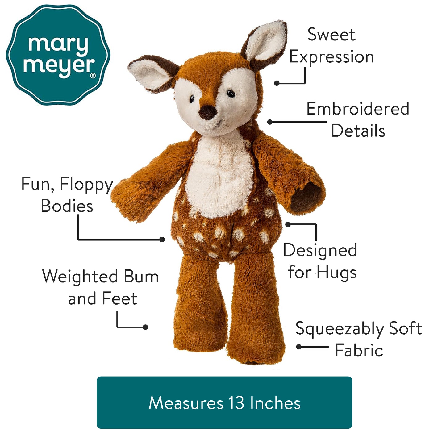 Mary Meyer: Marshmallow Fawn 13"