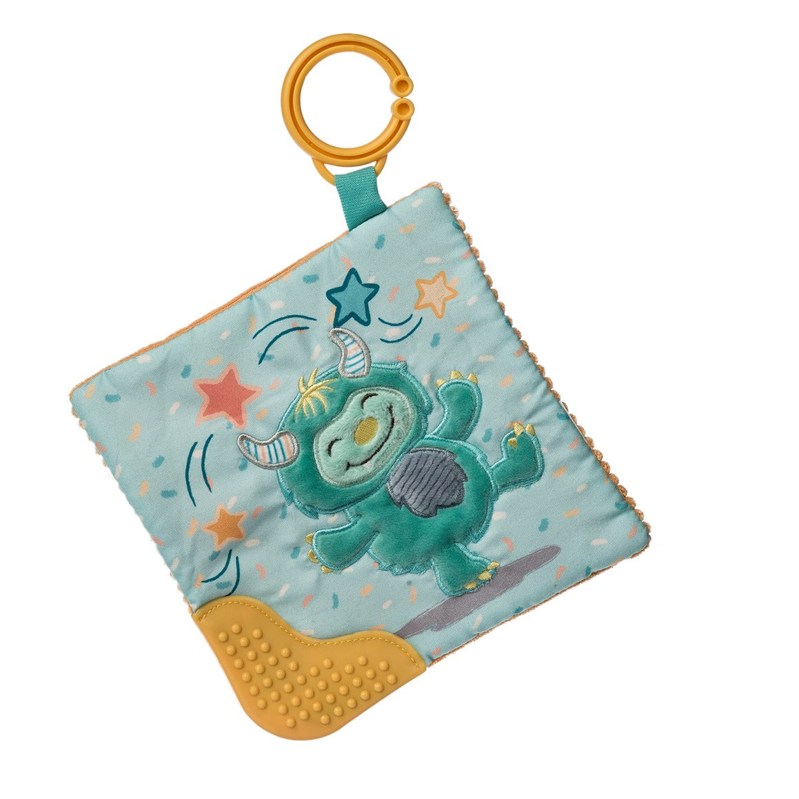 Mary Meyer: Mookie Monster Crinkle Teether-6x6"