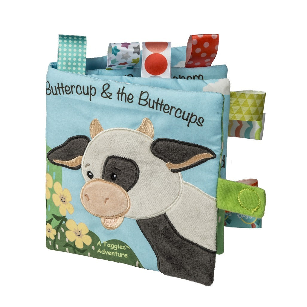 Mary Meyer: Taggies Buttercup Cow Soft Book-6x6"