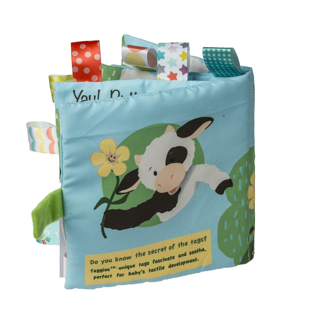 Mary Meyer: Taggies Buttercup Cow Soft Book-6x6"