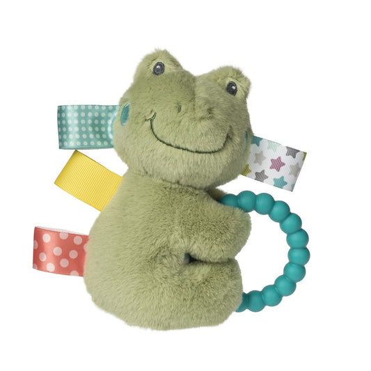 Mary Meyer: Taggies Peepers Frog Teether Rattle