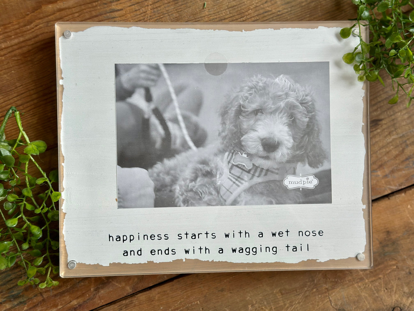 Happiness Dog Magnetic Block Frame