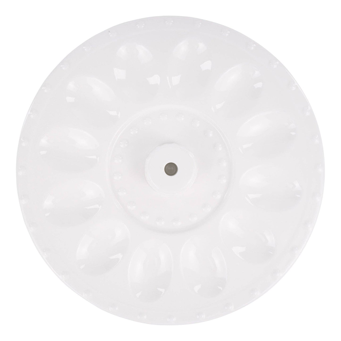 White Egg Plate
