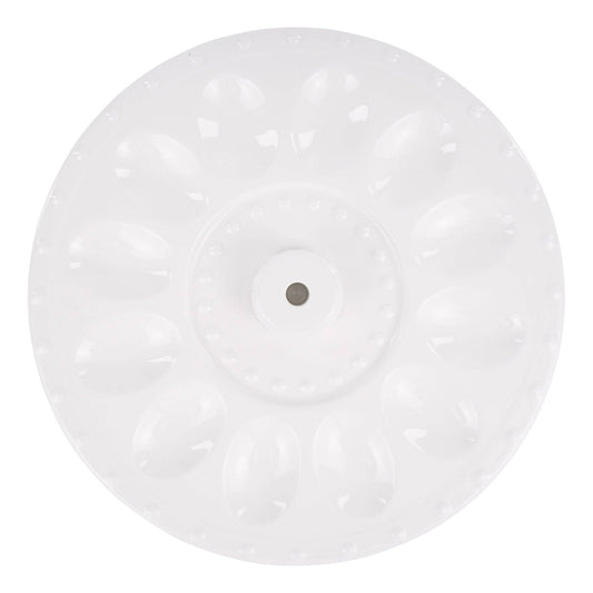 White Egg Plate