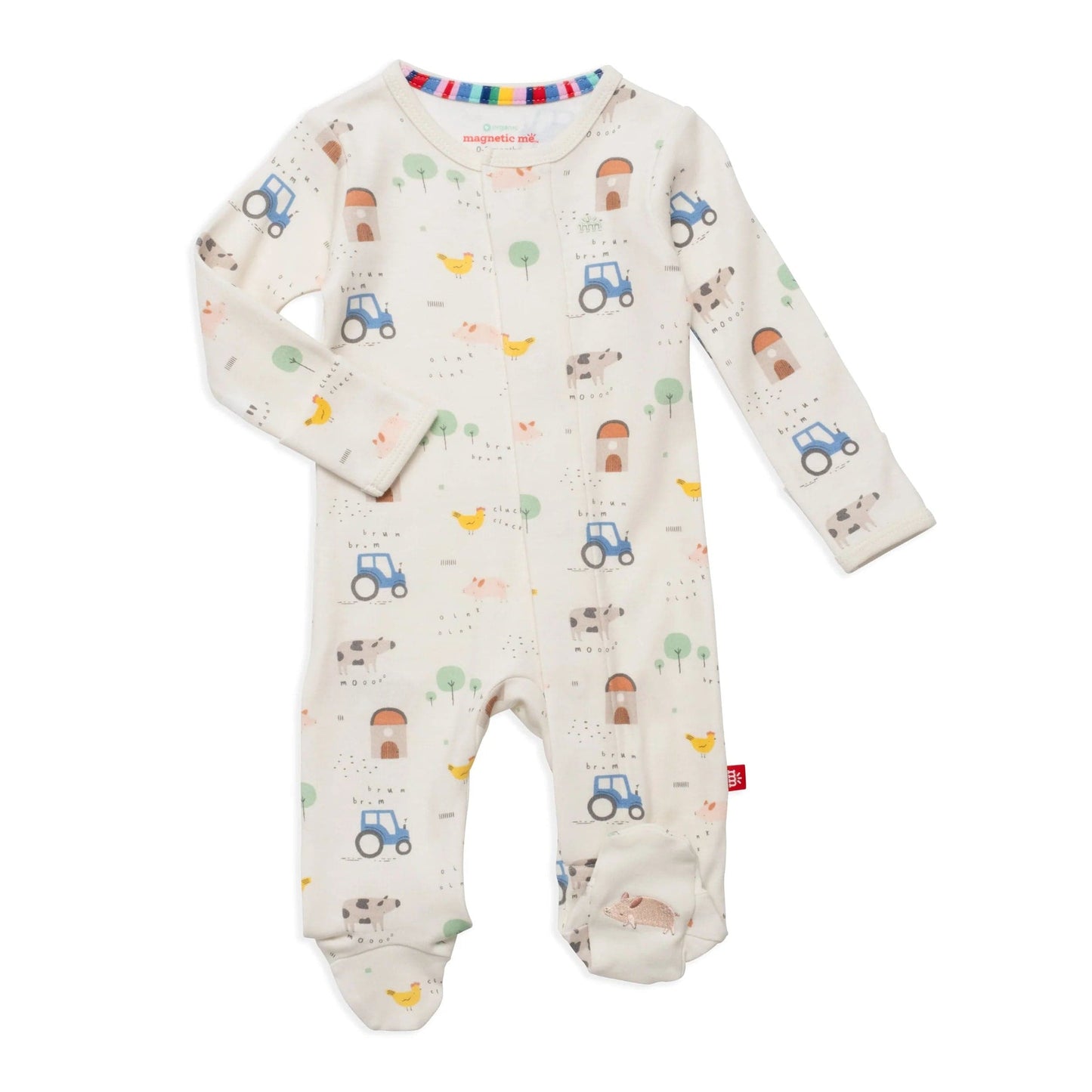 Magentic Me Pasture Bedtime Magnetic Footie
