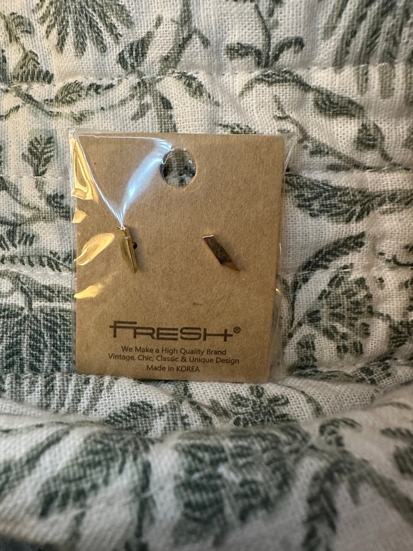 Mini Tn Stud Earrings