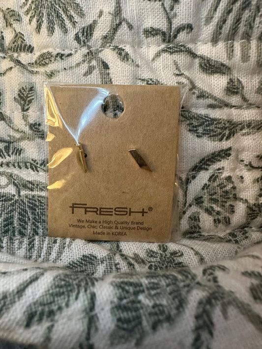 Mini Tn Stud Earrings