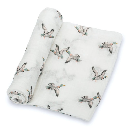 Quackin™ Up Baby Muslin Cotton Swaddle Blanket