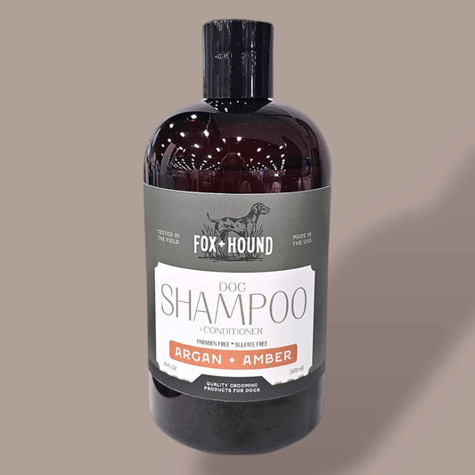 Argan & Amber-Dog Shampoo + Conditioner